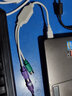 一葉蘭 PS2轉usb轉接頭線(xiàn) USB轉PS2鼠標鍵盤(pán)電腦老式圓口圓頭 支持掃碼槍 掃描槍 B52--白色 普通款 曬單實(shí)拍圖