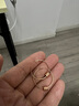 帝普小蠻腰大耳圈 18k玫瑰金耳環(huán) 光圈耳墜子 耳飾品 18k金小蠻腰大耳圈一對(duì) 18k玫瑰金材質(zhì) 假一賠三 曬單實(shí)拍圖