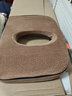 溫倫坐墊痔瘡美臀產(chǎn)后腰椎尾椎骨船型中空坐墊辦公室坐墊屁墊產(chǎn)婦 5代咖啡色 46cm*38cm*7cm 曬單實(shí)拍圖