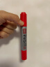 樱花(SAKURA)大号双头记号笔马克笔 油性勾线笔防水光盘标记 日本进口 红色 笔幅1.2mm/6.0mm 实拍图