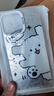 涵雪適用蘋果16promax手機殼iphone15promax情侶14高級感小眾一對13線條小狗12可愛11防摔磨砂保護套xs 彩銀殼白底【線條小白】單殼 iPhone 16promax 曬單實拍圖