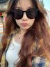 TOS墨鏡GM 女男太陽(yáng)鏡眼鏡夏偏光防曬高級(jí)感大臉2024款 曬單實(shí)拍圖