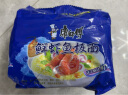 康师傅方便面 经典鲜虾鱼板面85g*5 泡面袋装 速食方便食品 五连包 实拍图