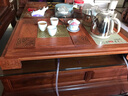 神雕（SHEN DIAO）巴西花梨木茶盤(pán)電器茶具四合一套裝實(shí)木家用茶臺框架高檔功夫茶具 巴花揚名四海四合一(帶電器) 曬單實(shí)拍圖