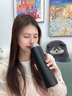 KOKUUN日本品牌保溫杯大容量男女生泡茶杯316不銹鋼便攜水杯子溫度 【升級帶茶隔】316經(jīng)典黑 480ML 曬單實(shí)拍圖
