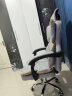 奥伦福特 电脑椅办公椅子电竞椅家用人体工学椅老板椅主播靠背椅皮革转椅 创意工学椅-灰纹【升级科技布】 实拍图