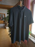 JEEP短袖t恤男上衣冰絲polo打底衫半袖夏裝休閑潮流運動(dòng)彈力寬松體恤 深灰 5XL【190-200斤】 曬單實(shí)拍圖