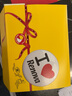 Renova歐洲進(jìn)口6色炫彩香味手帕紙巾創(chuàng)意禮盒小包便攜式隨身裝紙巾18包 黃色禮盒 曬單實(shí)拍圖