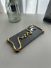 奇異殼【巴音布魯克】適用蘋果iPhone15Promax手機(jī)殼plus異形金屬無邊框骨架半包鏤空超薄散熱防摔24新款 日輝【四角氣囊防摔/高端合金/裸機(jī)手感】 iPhone 15 Pro Max 曬單實拍圖