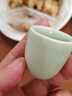 緣宿 FATEHOUSE龍泉青瓷陶瓷酒具套裝半斤酒壺分酒器白酒杯黃酒清酒六杯定logo 半斤六角分酒器+六杯 曬單實(shí)拍圖