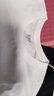 森馬（Semir）涼感T|短袖T恤男吸濕速干抑菌白t2025夏百搭上衣遮熱109325100101 曬單實(shí)拍圖