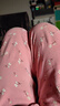 小護士秋褲 女100%高支純棉護膝 全棉高腰打底褲單件保暖褲棉毛褲 暖橘 2XL /175/105 -尺碼偏大 曬單實拍圖
