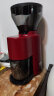 惠家（WPM）磨豆机ZD10 家用单品豆 锥刀电动手冲咖啡豆研磨机 WELHOME ZD-10N红色(升级防飞粉) 实拍图