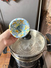 沐星魚(yú)可愛(ài)三角防燙鍋蓋帽廚房專(zhuān)用鍋把手砂鍋琺瑯鍋鑄鐵鍋耳套隔熱手套 藍黃碎花款 2個(gè)裝 曬單實(shí)拍圖
