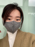槿城 3D立體口罩莫蘭迪復古色系女春秋防護透氣男情侶口罩創(chuàng  )意個(gè)性lk3362 混色3包（共18片） 曬單實(shí)拍圖