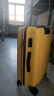 小米行李箱24英寸大容量拉杆箱男旅行箱女密码箱皮箱子青春款黄色 实拍图