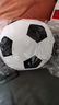 斯派德可愛(ài)毛絨玩具足球大號仿真幼兒童教學(xué)大號布藝娃娃送男孩禮物 黑白色足球 25厘米 曬單實(shí)拍圖