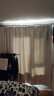 阿黎 全遮光防晒隔热客厅卧室简约窗帘布 挂钩式米色 2.5米宽*2.4米高 实拍图