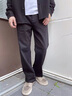 Calvin KleinJeans【復刻90系列】四季款男ck潮流復古黑色直筒牛仔褲J326575 1BY-牛仔黑 30 曬單實拍圖