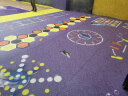 利德（LIDE） 乒乓球地胶室内乒乓球场专用pvc运动地板羽毛球场地胶垫塑胶地板 枫木一代4.5mm 实拍图