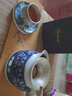歸銀堂純銀百?？畎咽制奋?99足銀小杯子防燙茶杯功夫茶具銀水杯送禮 50ml+證書+禮盒 曬單實(shí)拍圖