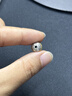 佳人飾界S925銀緊箍咒黑神話(huà)悟空配件配飾散隔珠子文玩diy手鏈手串大圣 S925銀大圣緊箍咒隔珠9mm單顆 曬單實(shí)拍圖