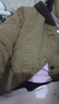 羅蒙（ROMON）媽媽裝秋冬裝寬松棉服2025新款加絨外套女休閑加厚棉襖中老年女裝 咖色 2XL （建議115斤-130斤以?xún)龋?曬單實(shí)拍圖