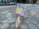 迪士尼聯(lián)名女孩自行車兒童3-6-8歲小孩單車4-8歲公主款女童自行車腳踏車 冰雪奇緣-艾莎【可折疊】禮包 18寸【建議身高115-130cm】 曬單實拍圖