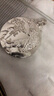 龐益猛虎下山S999足銀十二生肖 虎 吊墜男虎牌銀牌子項鏈女士老虎掛件 圓牌松樹(shù)上山虎吊墜 配掛繩 曬單實(shí)拍圖