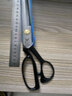 收米（ShouMi）剪刀8-12英寸裁縫剪刀可調鉚釘錳鋼鍛打手工剪縫紉 裁縫剪白#12 曬單實(shí)拍圖