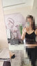 莫代爾美背文胸一體夏天性感蕾絲裹胸交叉吊帶背心女抹胸打底內(nèi)衣 黑色 膚色 M碼【建議85-110斤】 曬單實(shí)拍圖