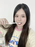 佳禾美羅馬柱電動牙刷情侶2支裝成人自動聲波充電式軟毛智能牙刷送女生男友女友生日禮物 月光白1支裝【4支刷頭+支架】 曬單實拍圖