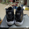 耐克（NIKE）bebe8 耐克 AJ11 Nike Air Jordan 11 DMP男女運動(dòng)藍球鞋 大魔王2黑銀CT8012-011 42.5 曬單實(shí)拍圖