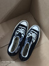 匡威（Converse）1970S經(jīng)典款三星標情侶帆布鞋高幫男鞋女鞋學(xué)生休閑板鞋 162050C 1970s 黑色162050C 41 曬單實(shí)拍圖