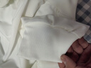 花花公子（PLAYBOY）衛(wèi)衣男休閑套裝男士秋冬季休閑褲三件套連帽長褲子中青年簡約 黑白色 3XL -(160斤-180斤) 曬單實(shí)拍圖