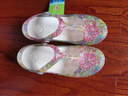 JDOV洞洞鞋女新款沙灘鞋防滑厚底果凍涼鞋夏季外穿孕婦軟底包頭涼拖鞋 富貴花 38 曬單實(shí)拍圖