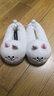 Home Story X LINE FRIENDS聯(lián)名秋冬季棉拖鞋毛絨卡通布朗熊莎莉女室內居家居情侶 可妮兔-全包 39-40碼(適合38-39碼) 曬單實(shí)拍圖