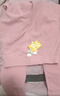 頂瓜瓜頂呱呱童裝兒童秋褲加絨加厚冬季女童保暖褲蠶絲中大童線褲寶寶打底褲校服神器單條褲 6A83粉色 160  曬單實(shí)拍圖