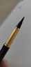 一海堂 文化鋼筆式毛筆  可加墨軟頭毛筆狼毫便攜式小楷書(shū)法抄經(jīng)筆小字毛筆特細美工筆送人鋼筆毛筆 中楷 曬單實(shí)拍圖