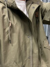 龙牙M51风衣鱼尾大衣中长款春秋冬男士户外战术防风外套 土狼棕 M（160-170斤） 实拍图