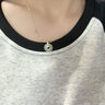 ZXZOV925銀生肖龍和田玉項(xiàng)鏈女士小眾平安扣吊墜情人節(jié)生日禮物送女友 玲瓏和田玉平安扣項(xiàng)鏈+玫瑰禮盒 曬單實(shí)拍圖