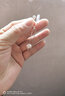 薩拉拉耳夾轉(zhuǎn)換器 轉(zhuǎn)換器耳釘耳線耳鉤改無(wú)耳洞隱形耳飾diy材料蚊香盤0 銀色掛珠耳夾【2只】+軟墊 曬單實(shí)拍圖
