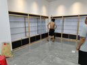 玖世尼玻璃展示柜榮譽證書貨架古董珠寶禮品柜化妝品樣品展示架柜臺展柜 120*40*200含鋼化玻璃+頂燈 曬單實拍圖