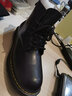 卡賓男靴秋冬季新款高幫馬丁靴英倫風(fēng)復古保暖加絨工裝靴戶(hù)外 黑色加絨 41 皮鞋碼 曬單實(shí)拍圖