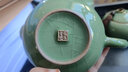 (JD倉(cāng)發(fā)貨)龍泉青瓷 茶具茶壺 小茶壺冰裂釉單壺紫砂陶瓷功夫茶具茶壺過濾 哥窯梅子青230ML 曬單實(shí)拍圖