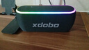 喜多寶（xdobo）X8 Ⅲ無(wú)線(xiàn)藍牙音箱音響高音質(zhì)重低音炮插卡U盤(pán)家用戶(hù)外便攜式小音箱 黑色【60W重低音炮+RGB音效】  官方標配 曬單實(shí)拍圖