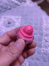 艾芭薇冰淇淋润唇膏儿童唇膏女童男童宝宝保湿滋润防裂5g 清新蜜桃5g(红色） 实拍图