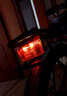 自行車(chē)后尾燈貨架反光片山地車(chē)反光燈尾燈警示燈騎行燈貨架反光板 標準亮滅版 曬單實(shí)拍圖