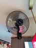 美的（Midea）壁扇18吋壁掛電風(fēng)扇輕聲宿舍搖頭商用掛墻風(fēng)扇食堂大風(fēng)力工業(yè)壁扇 18寸金屬鋁葉機(jī)械款 超大風(fēng)【20英寸】三葉鋁片拉繩20B 曬單實(shí)拍圖