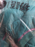 初語(yǔ)90鴨絨立領(lǐng)羽絨服女2024秋冬新款城市輕戶(hù)外防風(fēng)保暖棒球外套 綠色 XL 曬單實(shí)拍圖